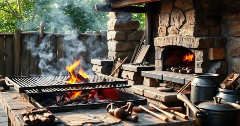 como fazer churrasqueira forno e fogão a lenha