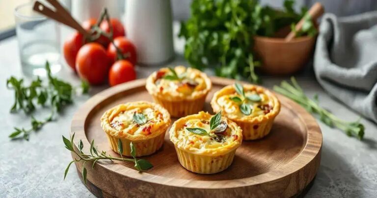 como fazer mini quiche