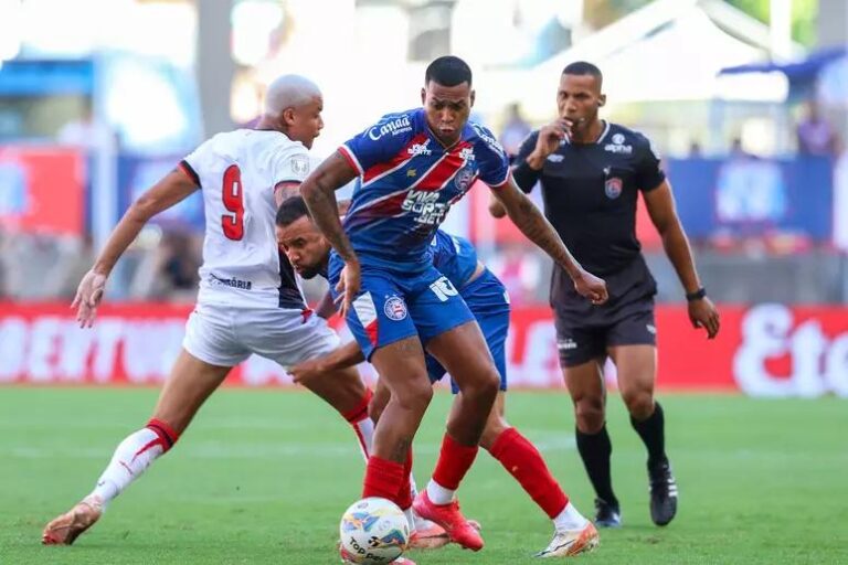 Bahia e Vitória se enfrentam em clássico baiano (Foto: Reprodução/Leticia Martins/Bahia)