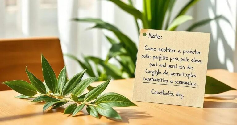 protetor solar pele oleosa