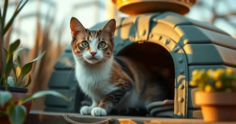casinhas de gatos como fazer