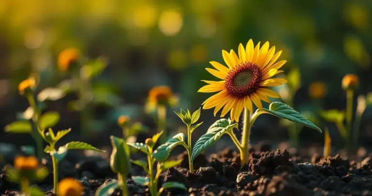 como plantar sementes de girassol