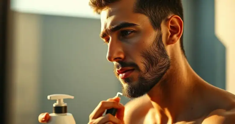 cuidados pós barba