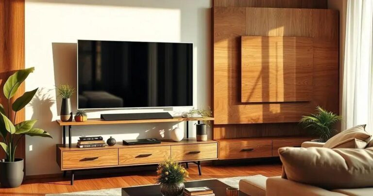 rack ou painel para tv
