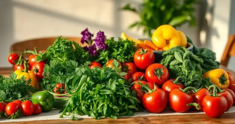receitas ingredientes da estação primavera