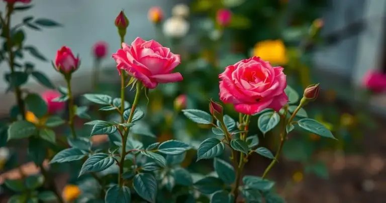 rosa como plantar